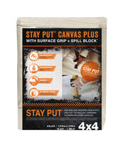 TRIMACO Stay Put Canvas Plus Dropcloth